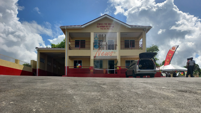 The new Old Harbour Fire Station at 25 South Street, Old Harbour. (OH News Photo)