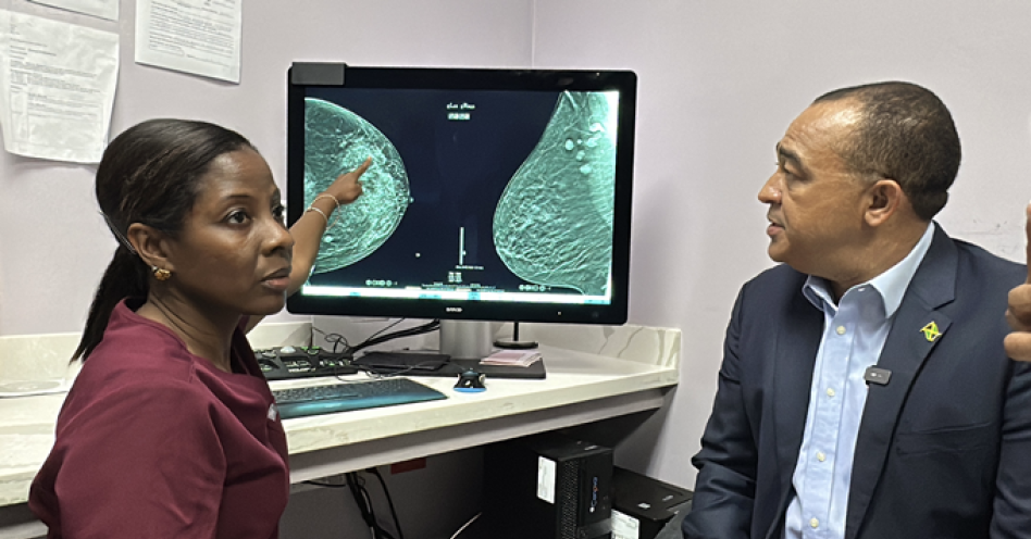 Jamaica to begin using AI to enhance breast cancer screening 