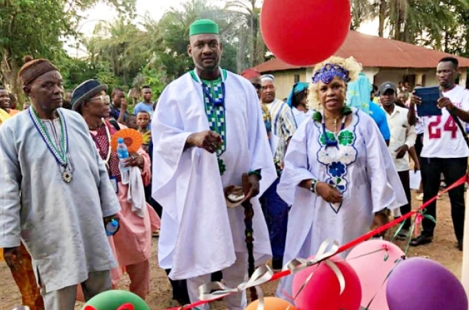 US-Jamaica charity Pollyanna Project continues philanthropic work in Sierra Leone with learning centre