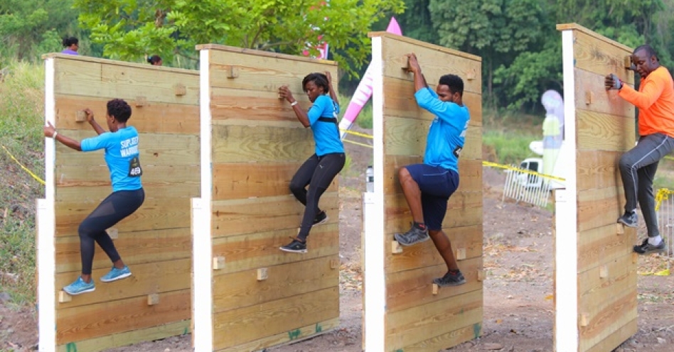 Contestants competing during Guardsman Games. (Photo: Contributed)