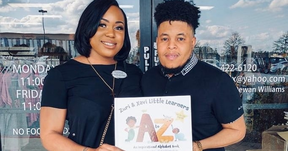 Co-authors and publishers, Robert Elliot and Danielle Jeffrey-Elliot of the book, Zuri & Xavi Little Learners: An Inspirational Alphabet Book (Photo: Contributed)